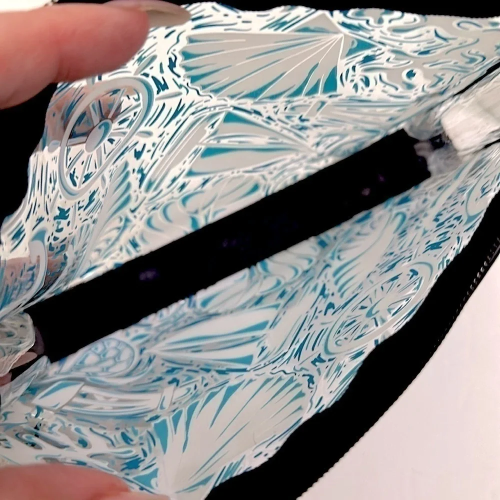 Vera Bradley clear Vinyl Wristlet BEACH- NWT